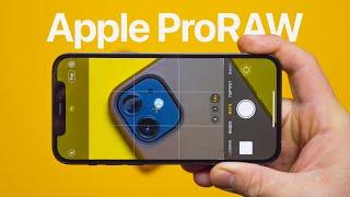 Что такое  Apple ProRAW и почему только на iPhone 12 Pro?