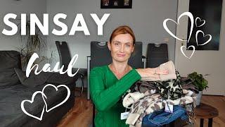 SINSAY HAUL / NOWOŚCI / KURTKA / SWETRY / JEANSY / TOPY / SPÓDNICA / BODY MIERZYMY!!!