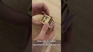 Creating the Perfect Handmade Busy Cube for Toddlers: Fun Fidget Toys for Little Ones!