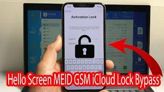 Hello Screen MEID GSM iCloud Lock Bypass, CALL Incoming Out Going FIX, Success Proof | iCloud Bypass