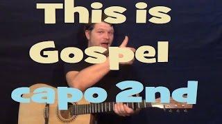 This Is Gospel (Panic! at the Disco) Guitar Lesson - Capo 2nd Fret - How to Play Tutorial