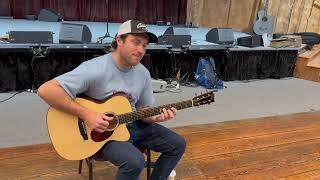 Brooks Robertson plays Marcel Dadi  at Pete Huttlinger's Guitar and Fly Fishing Camp