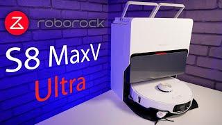 НА СКОЛЬКО ОН КРУТ?! ФЛАГМАН ROBOROCK S8 MaxV Ultra. Рус. версия! РЕАЛЬНЫЙ ТЕСТ!