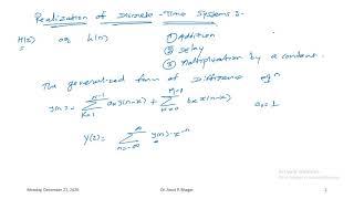 Digital Siganl Processing: Session 88