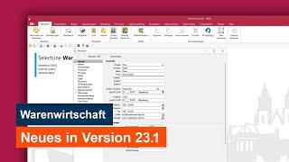 Neues in Version 23.1 - Warenwirtschaft