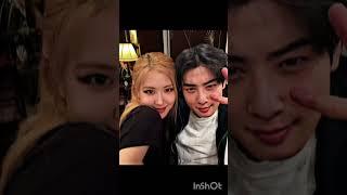 really rose and cha eun woo is very perfect couple ️️ #blackpink #jangmi edit # love # rose