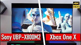Are Consoles finally good 4K UHD Blu-ray Players? | Xbox One X vs Sony UBP-X800M2 [4K HDR]