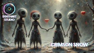 Crimson Snow - SynthArt Studio | Official Music Video | A Dark Synthwave Christmas Carol