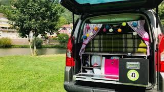 iQ Campingbox in Aktion (3) / Van freecamper freistehen Vanlife Camping Campervan