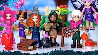 I made some fey forest folk out of D&D LEGO blind box minifigures