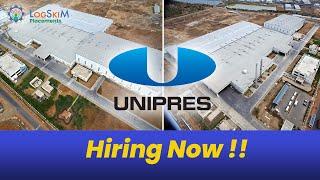 Unipres India Private Ltd is HIRING !!