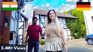 My Indian Husband visits my German Village ️ Village Tour Germany | Heimbach