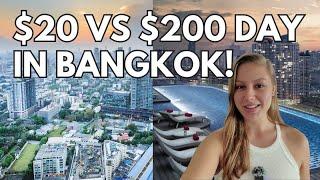 $20 vs $200 DAY in BANGKOK, Thailand!