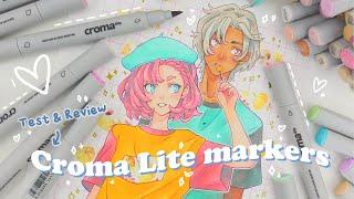  Draw with me // ft. CROMA Lite markers 