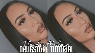 ALL DRUGSTORE FLAWLESS LONG-LASTING MAKEUP || MY EVERYDAY MAKEUP ROUTINE