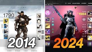 Destiny: How the Game Changed from 2014 to 2024