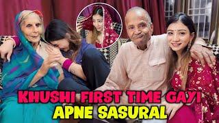 GOOD NEWS KE BAAD KHUSHI FIRST TIME GAYI APNE SASURAL 