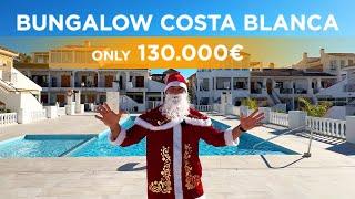  HOT NEW YEAR  OFFER Bungalow on the Costa Blanca in a cozy urbanization with pool in Torrevieja