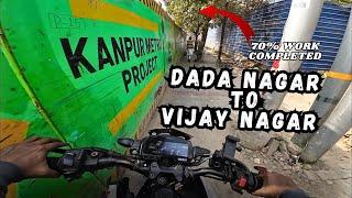 Kanpur metro update - Dada nagar to Vijay Nagar update -@skybhp