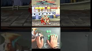 Zangief vs Ken Funny Round  #retrogame #fightcade2 #shorts #sf2ce #streetfighter