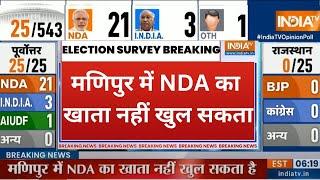 Opinion Poll 2024 Lok Sabha Election : India TV-CNX की सबसे सटीक ओपिनियन पोल | PM Modi | INDIA