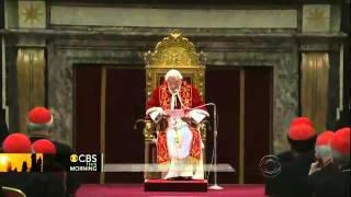 Resignation day for Pope Benedict XVI