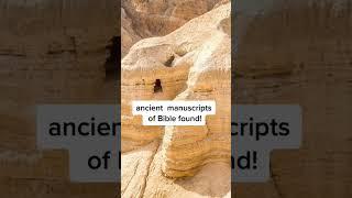 ANCIENT MANUSCRIPTS OF THE BIBLE FOUND HERE!  #bible #god