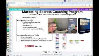 Coaching Program Details: The Marketing Secrets Program Open Enrollment