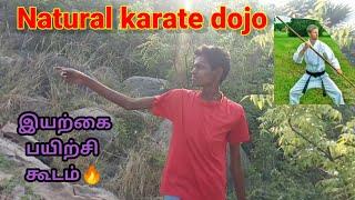 karate natural dojo|practicing karate|crazy fighter vijay