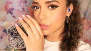 ASMR ~ whispering Sweet, Positive Affirmations 2 U   ( fluffy mic scratching)