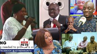 Akua Donkor Makes NDC Omane Boamah looks Dumb On Live TV At IPAC Meeting...JFK Stunned