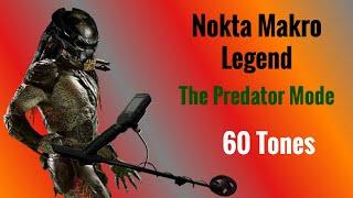 Nokta Makro Legend - The Predator Mode - 6” Coil - Settings - Metal Detecting Treasure Hunting Tips