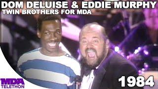 Dom DeLuise & Eddie Murphy are Twin Brothers for MDA! | 1984 | MDA Telethon