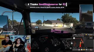 Jimmy Broadbent's Girlfriend Veronica Spanish Rage on American Truck Simulator