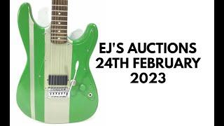 EJ'S Auctions - Guitars & Amps - 24th February 2023 (USA) #music #musicalinstruments #guitar