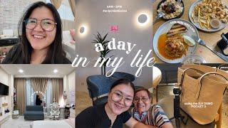 5AM-5PM VLOG  day in my life | home gym tour, 10k+ steps, running errands with Lola & cafe 