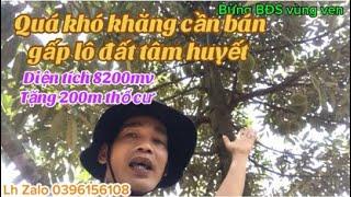 Quá khó khăng cần bán gấp lô đất nhà vườn trái cây trĩu quả sầu riêng thái và 1 số cây ăn trái khác