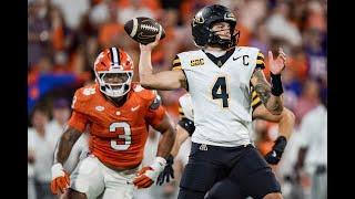 App State QB Joey Aguilar vs Clemson Defense | Every Play
