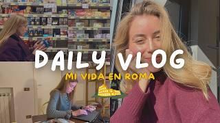 VLOG DIARIO MI VIDA EN ROMA Supermercado, Trabajo, Tareas Diarias… Un Día Casero