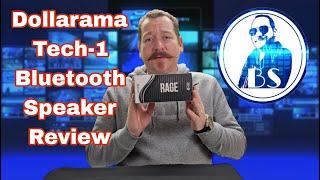 Dollarama Tech-1 Rage Bluetooth Speaker. Best Bluetooth Speaker Under $5