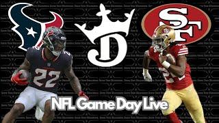 NFL Week 3 Game Day Livestream: DraftKings, Props, Pick'ems and More