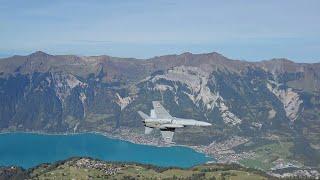 Axalp 2023 - F/A-18 Hornet Flyby