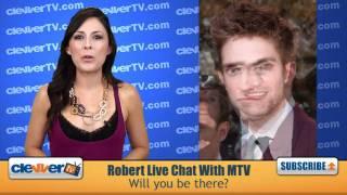 Robert Pattinson To Live Chat With Fans On MTV