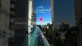Escaping the daily grind  Catch the magic of weekend vibes