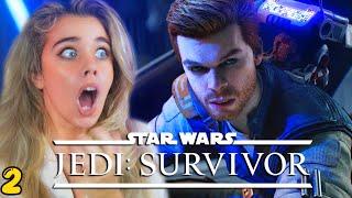 THIS ONE IS A HEAVY HITTER! STAR WARS JEDI: SURVIVOR! (Blind Playthrough) PART 2