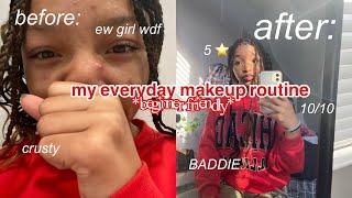 MY EVERYDAY MAKEUP ROUTINE *beginner friendly* | VLOGMAS DAY 5