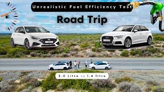 RoadTrip: Cape Point to Shelley Point | AUDI A3 vs HYUNDAI I30N | 1.4 vs 2.0 | Fuel Consumption Test