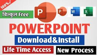 How To Download And Install Microsoft Power Point Free 2024 | Power Point Kaise Download Kare