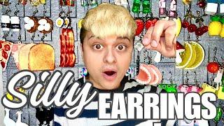 My collection of Silly Earings!  | +80 of them!