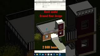 Ground floor design Revit model 04 # Shorts